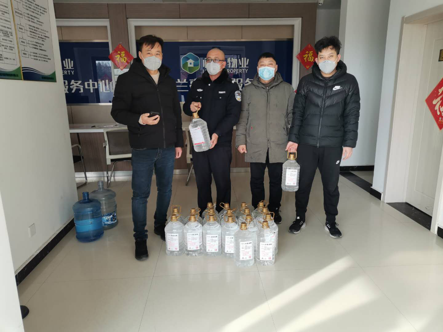 物业筑起温暖防线 助力企业复工复产